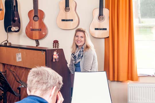 Musiktherapeutin im Niedersachsenhof in Bosse